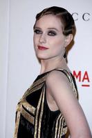 los angeles, 5 nov - evan rachel wood anländer till lacma art film gala på la county museum of art den 5 november 2011 i los angeles, ca. foto