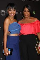 los angeles, 12 mars - keke palmer, niecy nash på paleyfesten i los angeles, scream queens på dolbyteatern den 12 mars 2016 i los angeles, ca foto