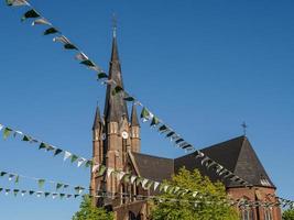 Weseke kyrka i Westfalen foto