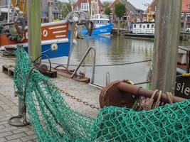 de hamn av neuharlingersiel foto