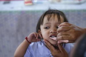 dental vård, hygien och människor begrepp. foto