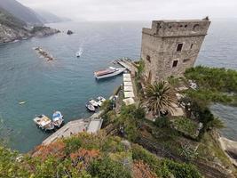 piktorisk by av cinque terre Italien foto