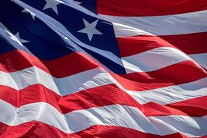 jätte USA amerikan flagga stjärnor och Ränder bakgrund foto