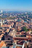 panorama- se av bologna foto