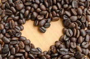 kaffe bönor bakgrund textur foto