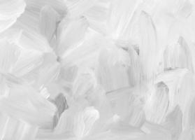 vit abstrakt bakgrund målning. svartvit ljus minimalistisk konstverk. grunge svart och vit textur. borsta stroke på papper foto