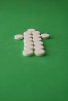 tabletter i pil bildning foto
