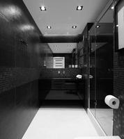 interiör i modern toalett i europeisk stil
