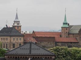 oslo och de oslofjord i Norge foto