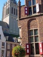 doburg stad på de flod ijssel foto