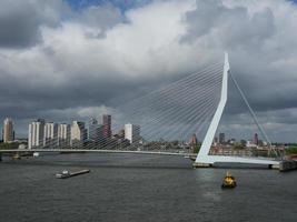 de dutch stad av rotterdam foto