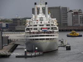 de dutch stad av rotterdam foto