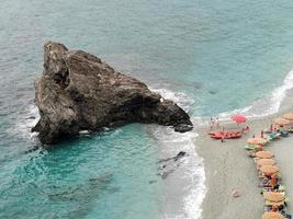 piktorisk by av cinque terre Italien foto