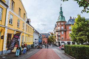 turist gata i hillerod foto