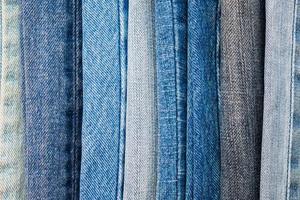 denim blå jeans textur bakgrund foto