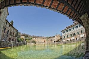 bagno vignoni gammal slå samman foto