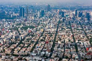 mexico stad antenn se stadsbild panorama foto