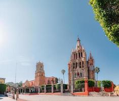 huvud fyrkant san miguel de allende guanajuato foto