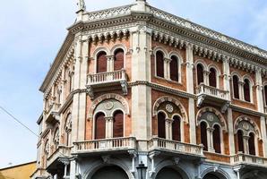 palats på piazza delle erbe i padua foto