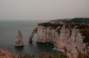 falaises d'etretat i Frankrike foto