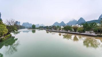 vid vatten av yulong flod i yangshuo grevskap foto