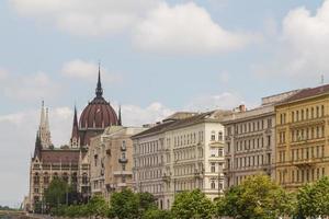 utsikt över landmärken i budapest foto