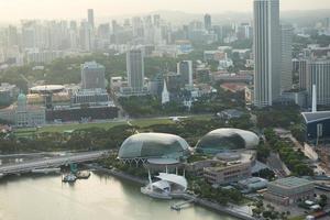 se av singapore stad horisont foto