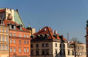 slottstorget i Warszawa, Polen foto