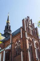 Saint Florians katedral i Warszawa, Polen foto