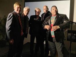 los angeles dec 15 - leigh steinbereg, tony denison, skugga stevens, alonzo bodden, stevie mack på de 11h årlig erfarenhet, styrka och hoppas tilldela middag på skirball kulturell Centrum på december 15, 2021 i los angeles, ca foto