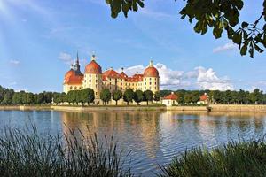 slott av moritzburg, Sachsen, Tyskland, 2021 foto