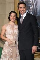 los angeles, 9 dec - evangeline lilly, lee pace at the hobbit - the battle of the five armies los angeles premiär på Dolby Theatre den 9 december 2014 i los angeles, ca. foto