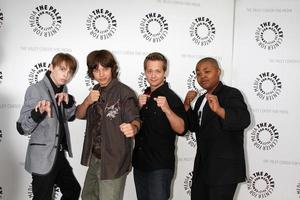 los angeles, aug 13 - dylan riley snyder, leo Howard, Jason Earles, alex kristen på de disney s sparka in den paleyfest familj 2011 händelse på paley Centrum för media på de augusti 13, 2011 i beverly kullar, ca foto