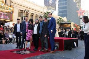 los angeles, dec 8 - andy serkis, richard armitage, evangelin lilly, herr Peter Jackson, orlando blomma, Elias trä, lä- takt på de Peter Jackson hollywood promenad av berömmelse ceremoni på de dolby teater på december 8, 2014 i los angeles, ca foto