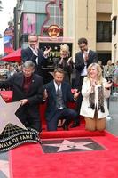 los angeles, dec 15 - rhett reese, ryan Reynolds, Anna faris, paul wernick, kammare tjänstemän på de ryan Reynolds hollywood promenad av berömmelse stjärna ceremoni på de hollywood och högland på december 15, 2016 i los angeles, ca foto