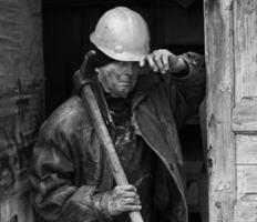 ukrainska kol gruvarbetare foto