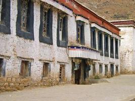 lhasa, tibet, serakloster foto