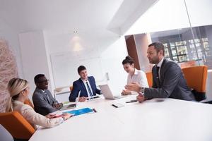 företag människor grupp på kontor foto