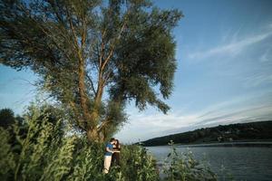 par utomhus- porträtt foto