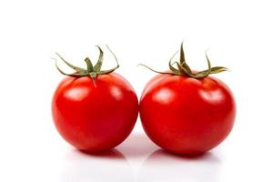 tomat på isolera foto