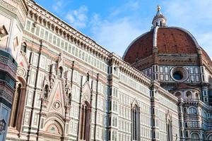 sida se av florens duomo katedral i Florece foto