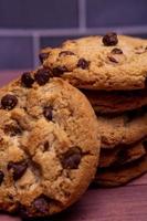 Chocolate chip cookies foto