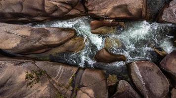 antenn skott av babinda stenblock qld Australien foto