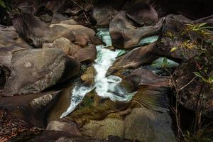 antenn skott av babinda stenblock qld Australien foto