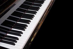 piano tangentbord bakgrund musikinstrument foto