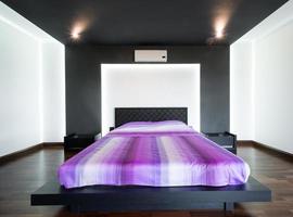 vackert sovrum inredning foto