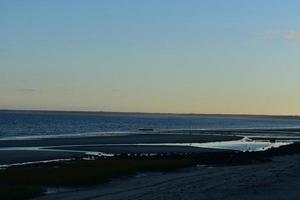 sandig landskap på de kust av cape torsk foto