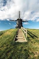 oude molen i kruiningen, Zeeland, de nederländerna 25 september 2022 foto