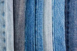 denim blå jeans textur bakgrund foto