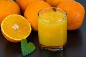 orange juice maträtt foto